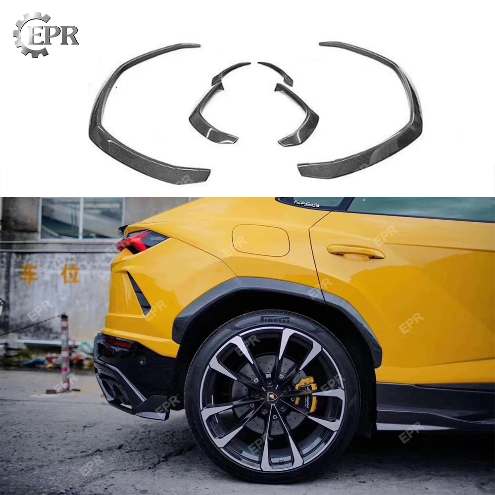 Car Top Design Front Rear Fender Trim For Lamborghini Urus TPC Style Carbon Fiber Wider Arch Flares Body Kit Tuning URUS Racing |