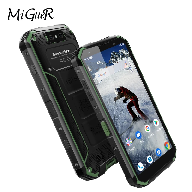 Blackview BV9500 PLUS 5," 18:9 FHD мобильный телефон IP68 водонепроницаемый 10000 мАч Android 9,0 MT6763T Восьмиядерный 4 Гб+ 64 Гб Смартфон