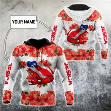 

PLstar Cosmos 3Dprint Newest Puerto Rico Custom Name Harajuku Streetwear Funny Causal Unique Unisex Hoodies/Sweatshirt/Zip Q-4