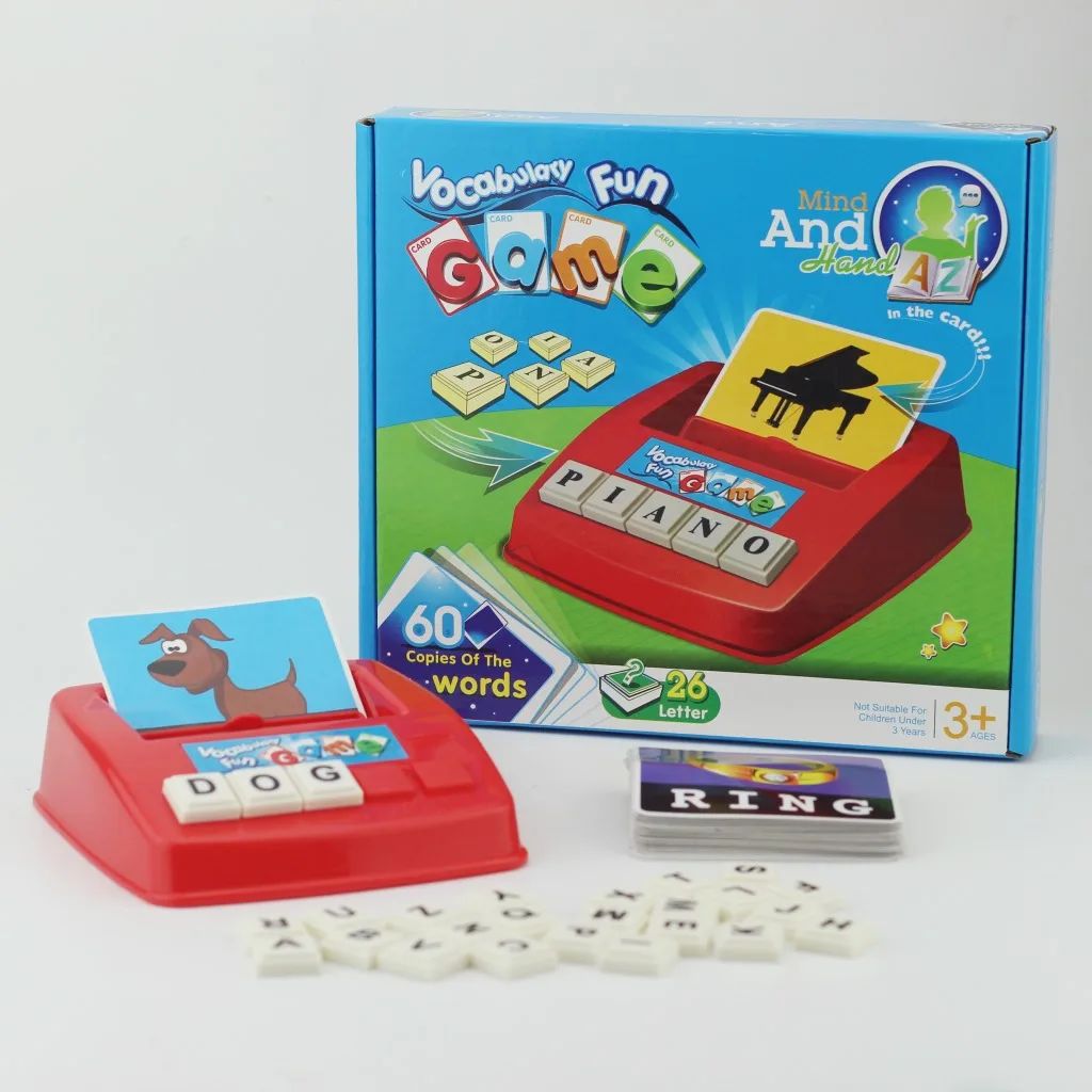 

Cross Border Toy English Lettered Game Console English Word Memory Children'S Educational Early Childhood Toy 1209