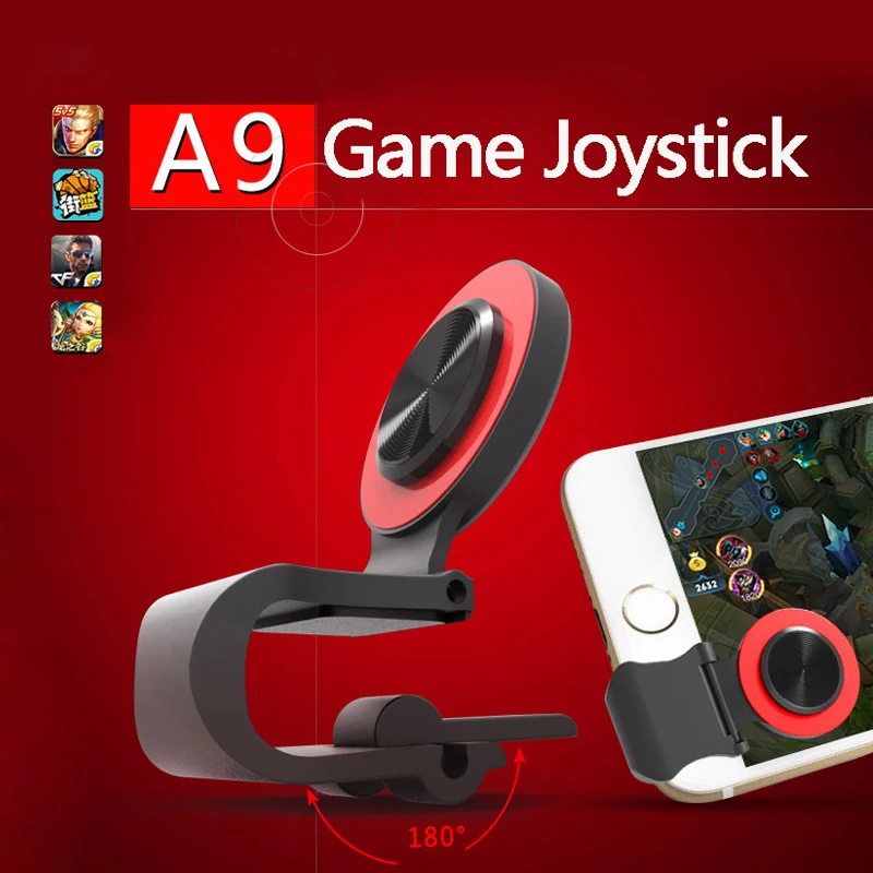 

Smartphone Game Joystick Flip Rocker Mini Touch Screen Trigger Pubg Mobile Phone Joystick Button Controller For iphone android