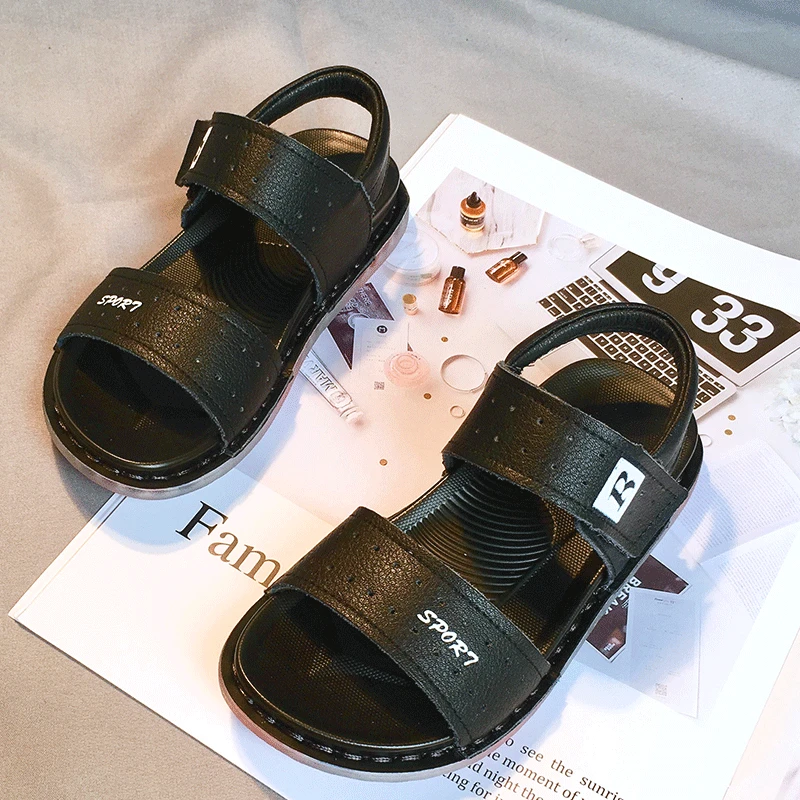 

CHILDREN'S Sandals BOY'S Soft-Sole Anti-slip Sandals 2019 Korean-style Children Lightweight Breathable Casual CHILDREN'S Sandals