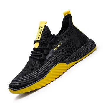 

2020 Shoes Men Sneakers Breathable Comfortable Casual Man Shoes Training Sports Mesh Lightweight Mens Footwear Running Size 44