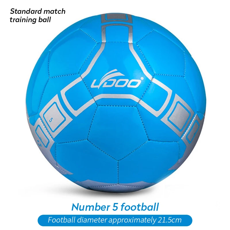 Профессиональный футбольный мяч, официальный размер 4 размера 5, футбольный мяч из ПУ, футбольный мяч, спортивный тренировочный мяч для футбола, futbol bola - Цвет: blue Size 5