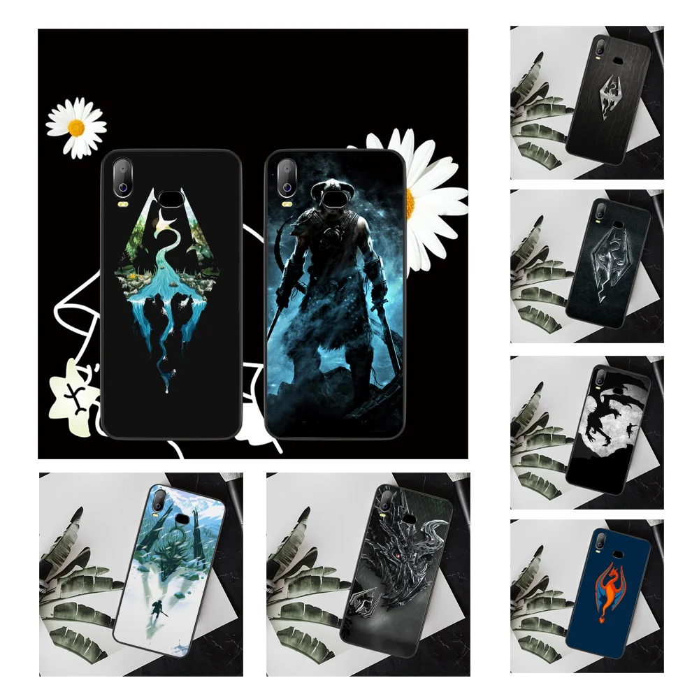 Сверкающий милый чехол для телефона NBDRUICAI The Elder свитки V Skyrim Samsung A10 A20 A30 A40 A50 A70 A7 A9 A6