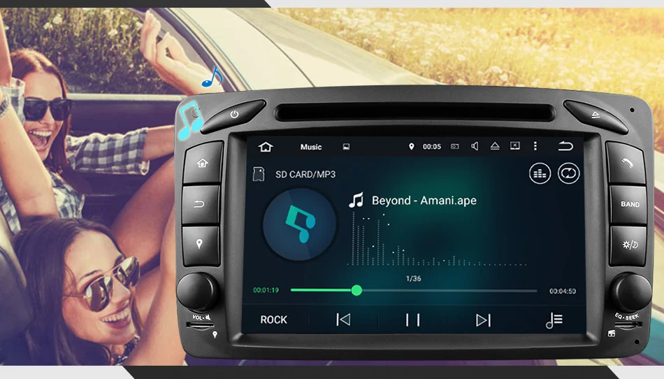 Clearance Eunavi 2 Din Android 9.0 Car DVD Radio Player car stereo gps navi For Benz W203 W208 W209 W210 W463 Vito Viano with wifi bt swc 13