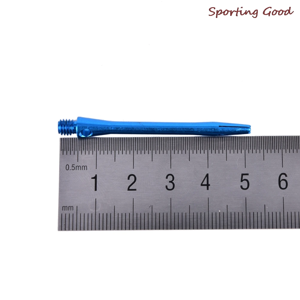 5PCS 알루미늄 다트 샤프트 다트 줄기 던지기 장난감 도매 5 색 드롭 배송