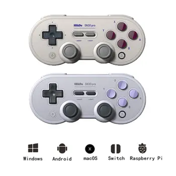 

8Bitdo SN30 pro Classical Wireless Bluetooth Joystick Gamepad For Windows/And/ macOS /Nintendo Switch/ Raspberry Pi