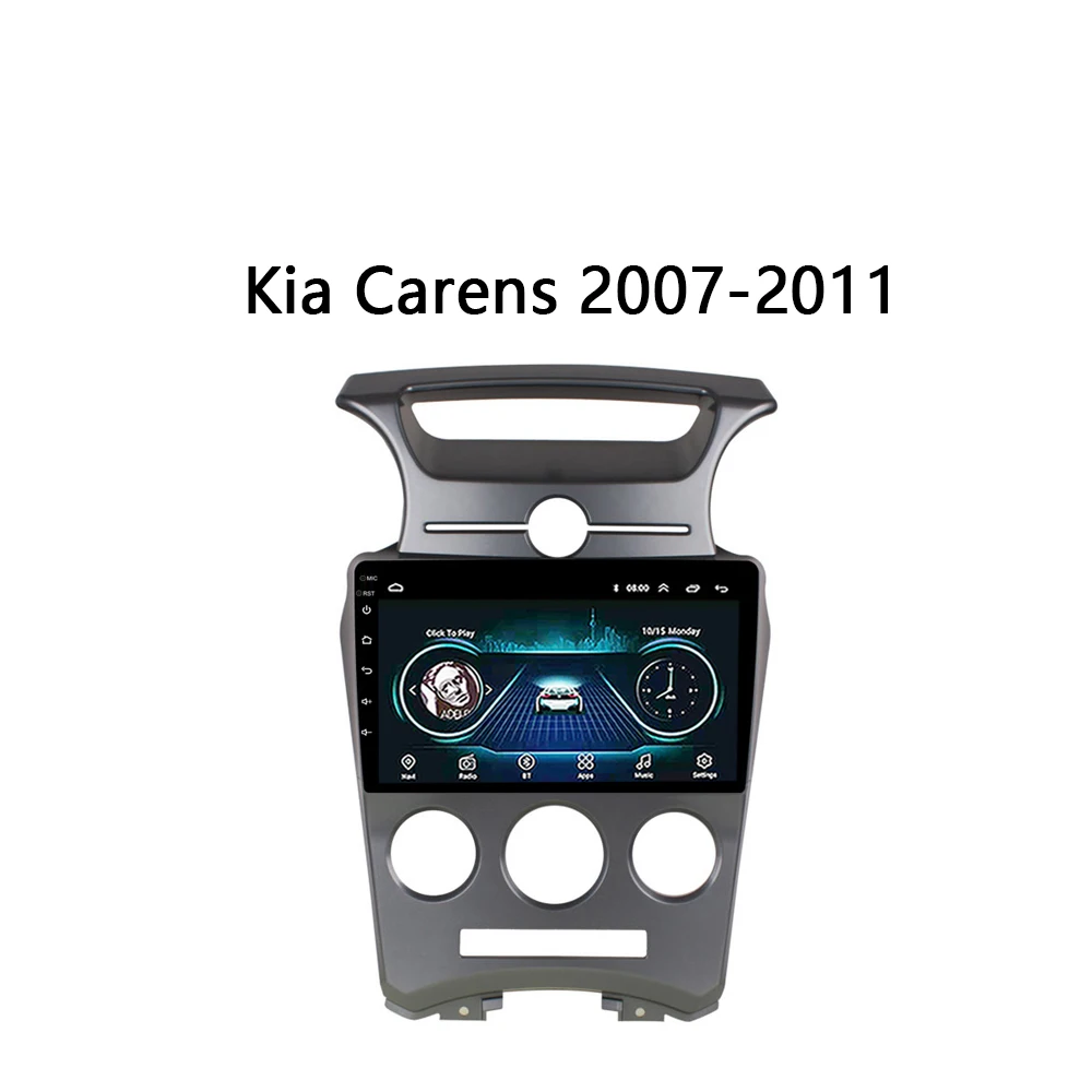 Автомагнитола для kia Carens 2007 2011 GPS навигация центральный мультимедийный DVD плеер