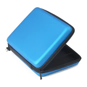 

For 2DS Accessories Insulation Protection Portable Splashproof Easy Clean Zipper Closure Water Resistant Solid EVA Hard Case