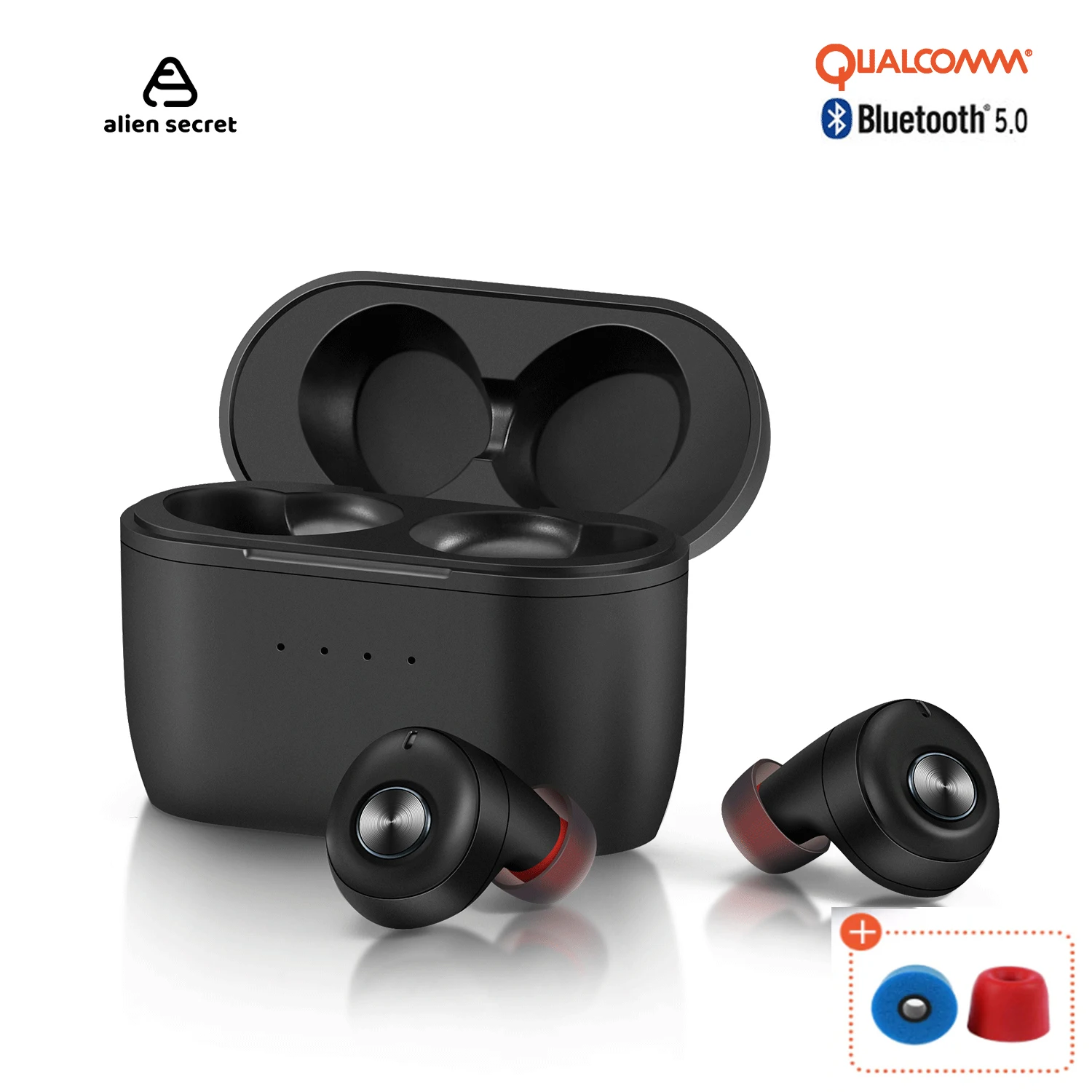 New Alien Secret Tws Bluetooth Earphone Wireless Headphones Bluetooth Earbuds Wireless Headphones bluetooth Headphones APTX TWS 