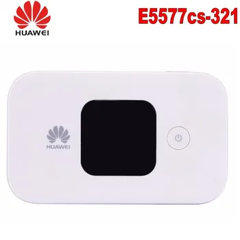 Billige Lot Von 10 Stücke HUAWEI E5577 4G LTE Cat4 E5577Cs-321 1500 MahMobile Hotspot Drahtlose WIFI Router Tasche Mifi + 2 Stücke 4G Antenne