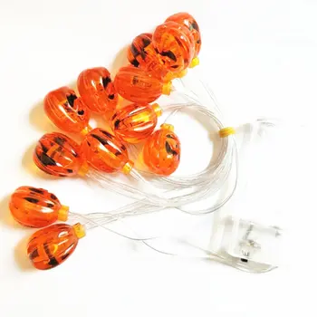 

Halloween 12 Led String Light Pumpkin Light Halloween Hanging Lights Decor Home Party Festival Decor Night Light