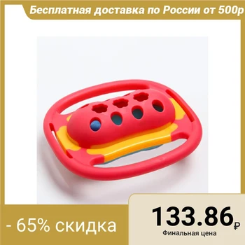 

Teether with a rattle "For crumbs"