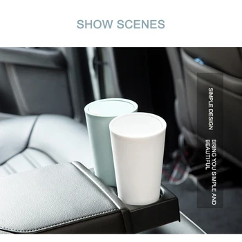 

Car Garbage Can Car Trash Bin Car Basket Car Accessories Home Room Garbage Dust Case Holder Bin Auto Interior Accessories