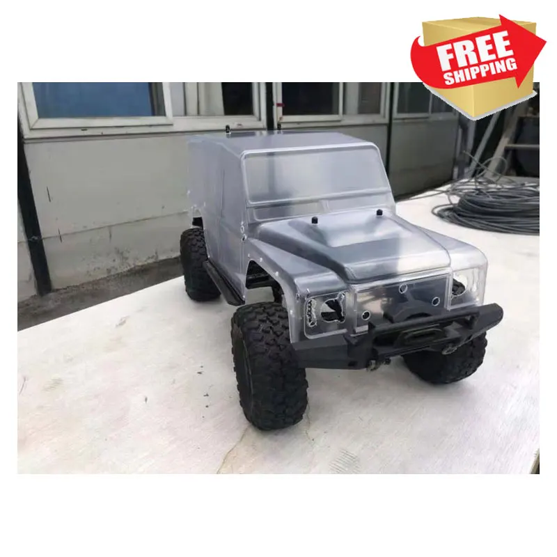 RC части прозрачный корпус для traxxas 82056-4 Trx 4 1/10 кузов прозрачный 324 колесная база land rover defender гусеничный внедорожный