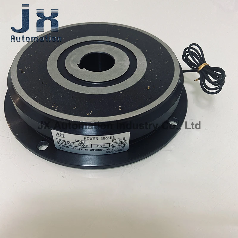 Inner Bearing Type DC24V Dry Single Plate Electromagnetic Clutch Bearing FCD-5
