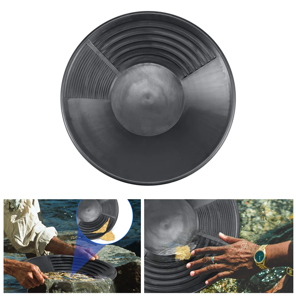 Gold Pan Panning For Gold Rush Sieve Sifting Classifier Screen Sieve Pan Sand Pot Gold Sieve
