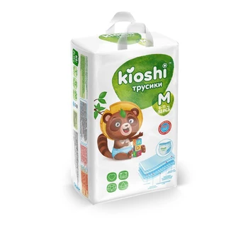 

Diapers panties KIOSHI M 6-11 kg, 52 pcs 5111146