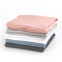 Single Double Layer Warmth Stripe For Newborn Sleeping Blanket Soft Travel Girls blanket baby Gift Air Conditioner Quilt Boy