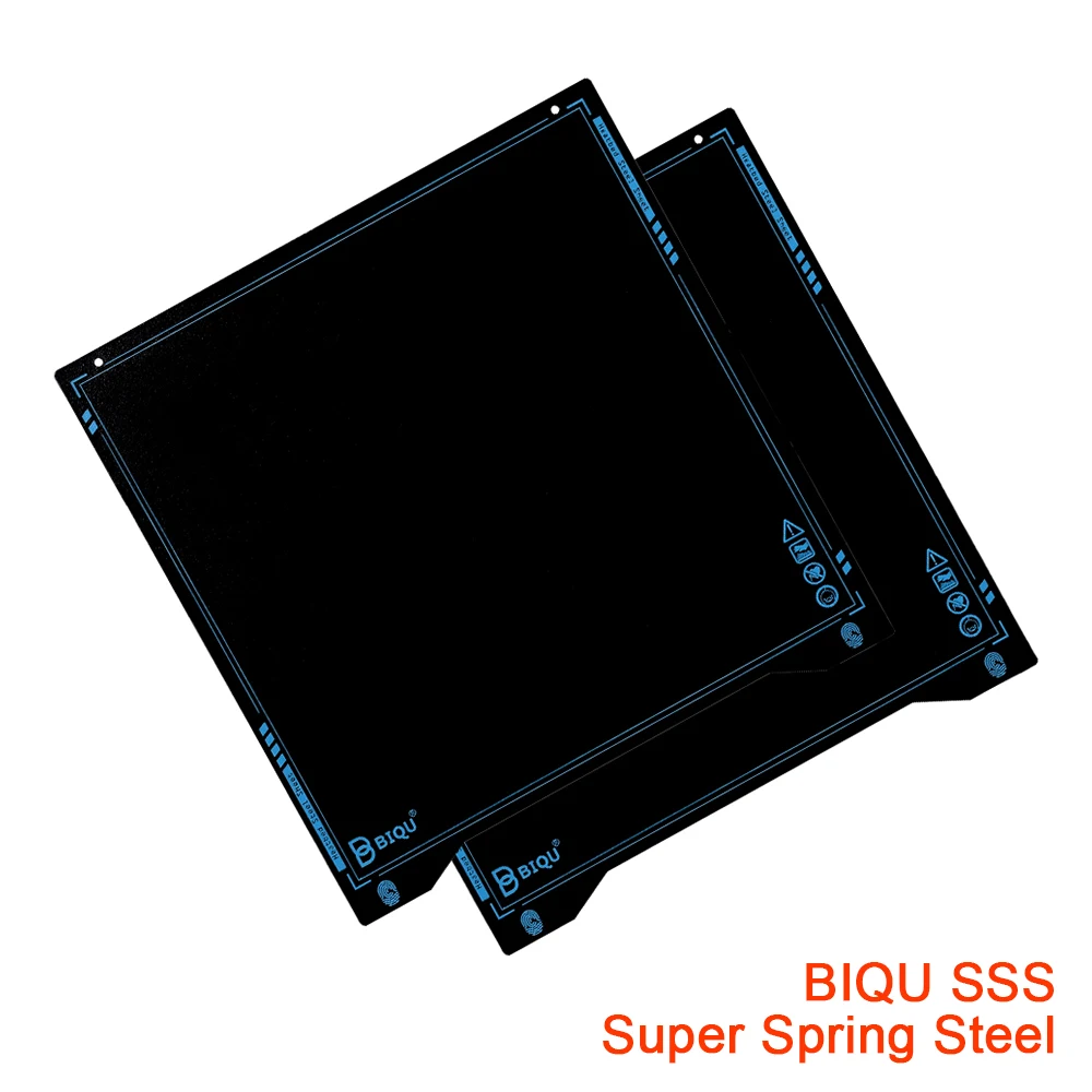 BIQU SSS супер пружинный стальной лист 235x235 310x310 магнитная наклейка печатная плата