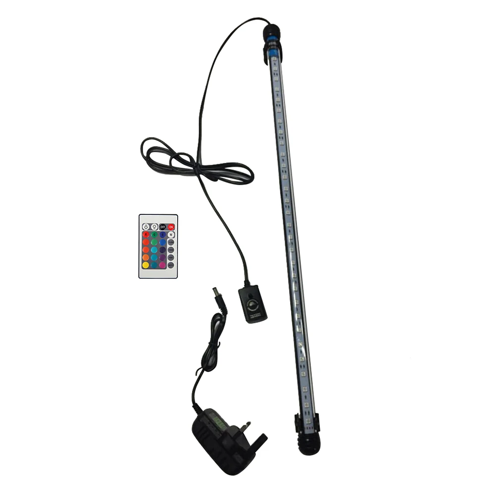 

LED Aquarium Fish Tank Lamp Submersible with Remote Controller Aquarium SMD5050 Waterproof 12V LED Light Bar Lamp