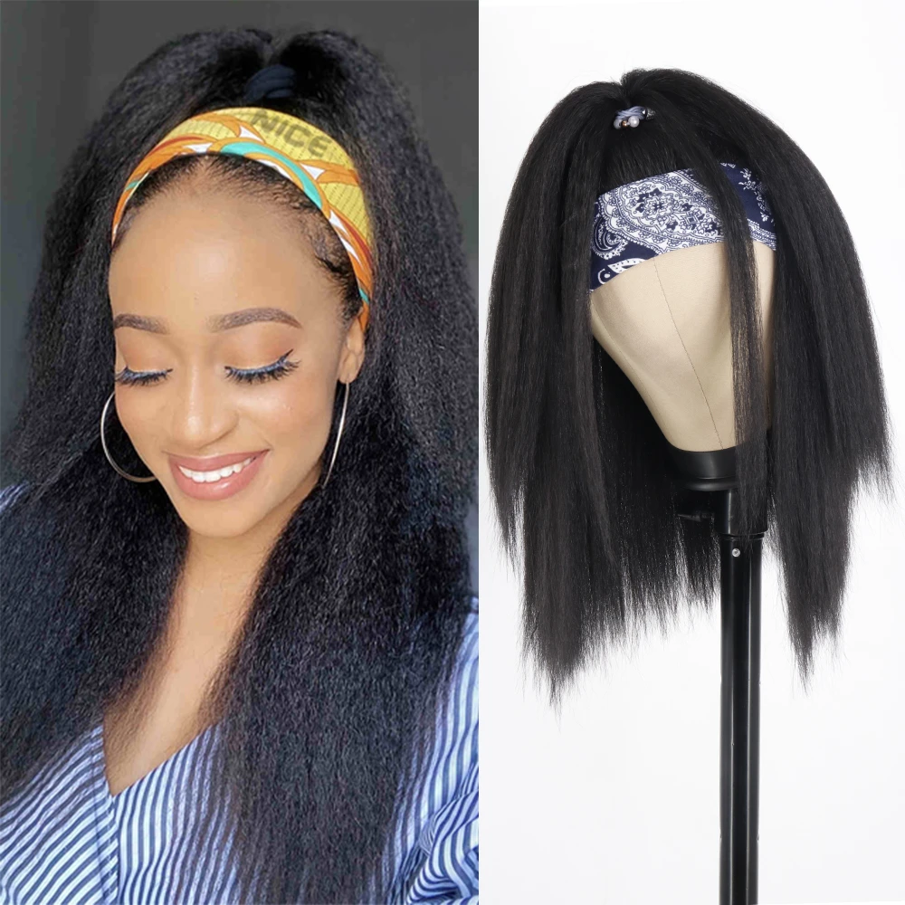 Spectacular Kinky Straight Headband Wig Moment in HD Spectacular Kinky Straight Headband Wig Moment in HD