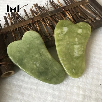 

MERALL Natural Jade Scraping Board Facial Massager Pressure Therapy Scraper Health Care Beauty Massage Tool For Face Lift Tools