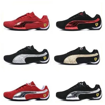 

2020 Pumax Men Lace-up Ferrarimotorcycle Future Cat 5 Racing Series Casual Shoes Leather Men's Sneakers Outdoor Sport Shoes A26