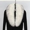 Faux Fox Fur Collar Fashion Fur Trim For Hood Winter Warm Furry Strips Fake Fur Collar Scarf For Down Coat Decor Shawl Scarves 3
