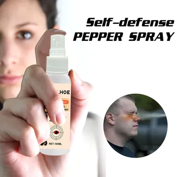 

Anti-wolf Spray Red Pepper Spray For Women Carry Self-defense Small Canister Big Protection Anti-wolf Spray Women Safe Tools