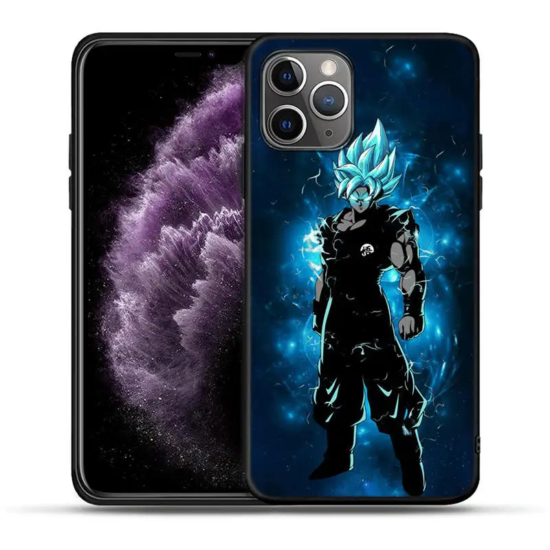 Мягкий силиконовый чехол Dragon Ball Z Super Son Гоку драгонболл зет для телефона iPhone 11 Pro XS Max X XR 7 8 6 6S для корпуса Etui