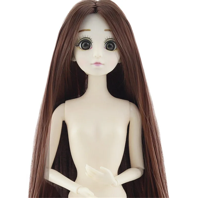 30 см 20 подвижных шарнирных кукол игрушки BJD 3D большие глаза длинный парик волосы