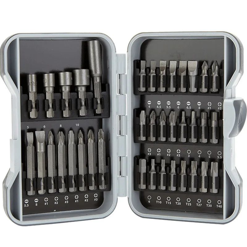 37 in1 multi-function screwdriver drill set woodworking power tools set herramientas para carpinteria  socket set