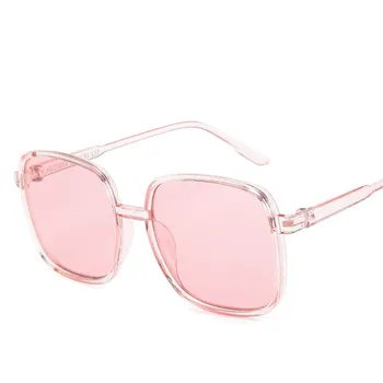 

New Plastic Large Frame Sunglasses Fashion Design Women Travel UV400 Sunglasses Classic Men Outdoor Driving Mirror
