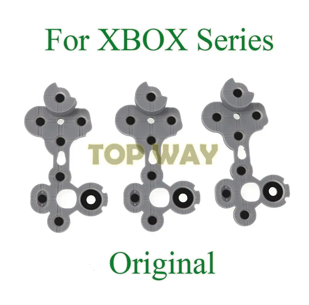 200 Pz Originale Per Serie Xbox X/S Console Pulsante In Gomma Conduttiva Per Serie Xbox S/X Bottoni In Gomma D-Pad In Gomma
