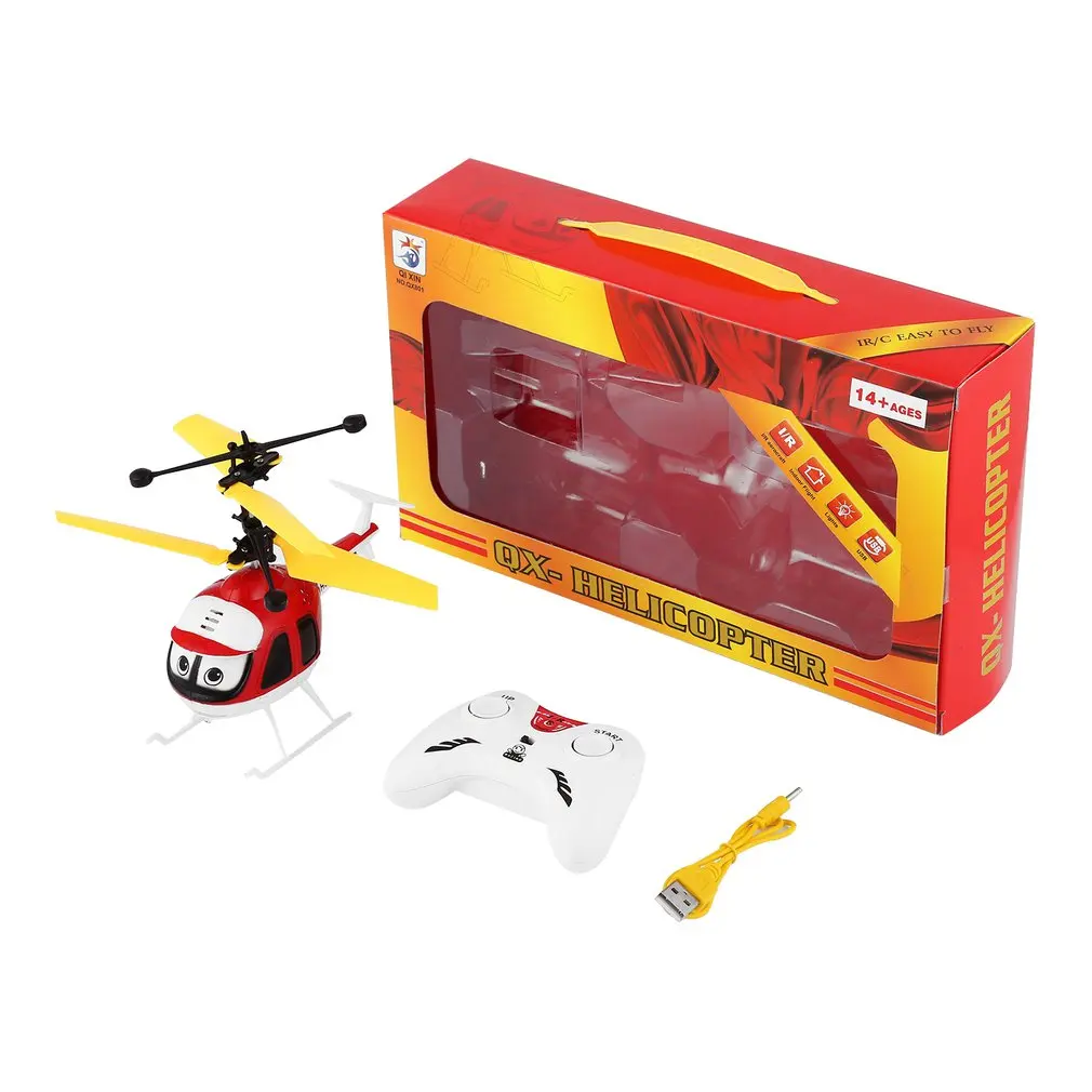 

Induction Flying Toys Mini RC Helicopter Cartoon Remote Control Drone Aircraft for Kid Plane Toys Floating Toys Boy Gift