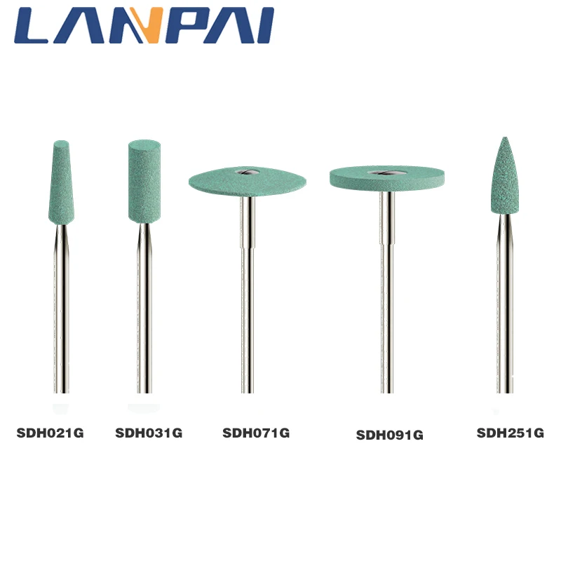 Lanpai Dental Lab Polisher Ceramic Grind Diamond Instruments For
