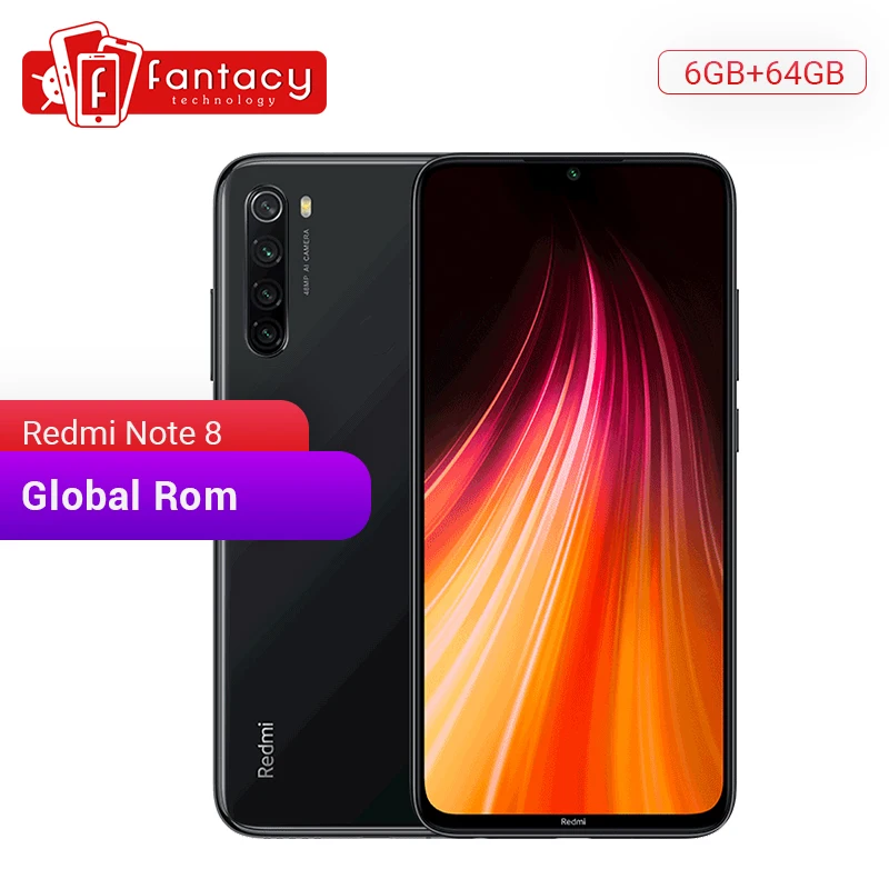 In Stock Global ROM Xiaomi Redmi Note 8 6GB 64GB 48MP Quad Camera Smartphone Snapdragon 665 Octa Core 6.3FHD Screen Quick Charge In Stock Global ROM Xiaomi Redmi Note 8 6GB 64GB 48MP Quad Camera Smartphone Snapdragon 665 Octa Core 6.3FHD Screen Quick Charge