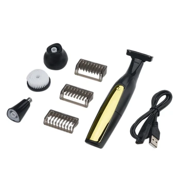 

3 in 1 Electric Shaver for Men Body Electric Razor Facial Cleansing Brush Rechargeable Nose Trimming