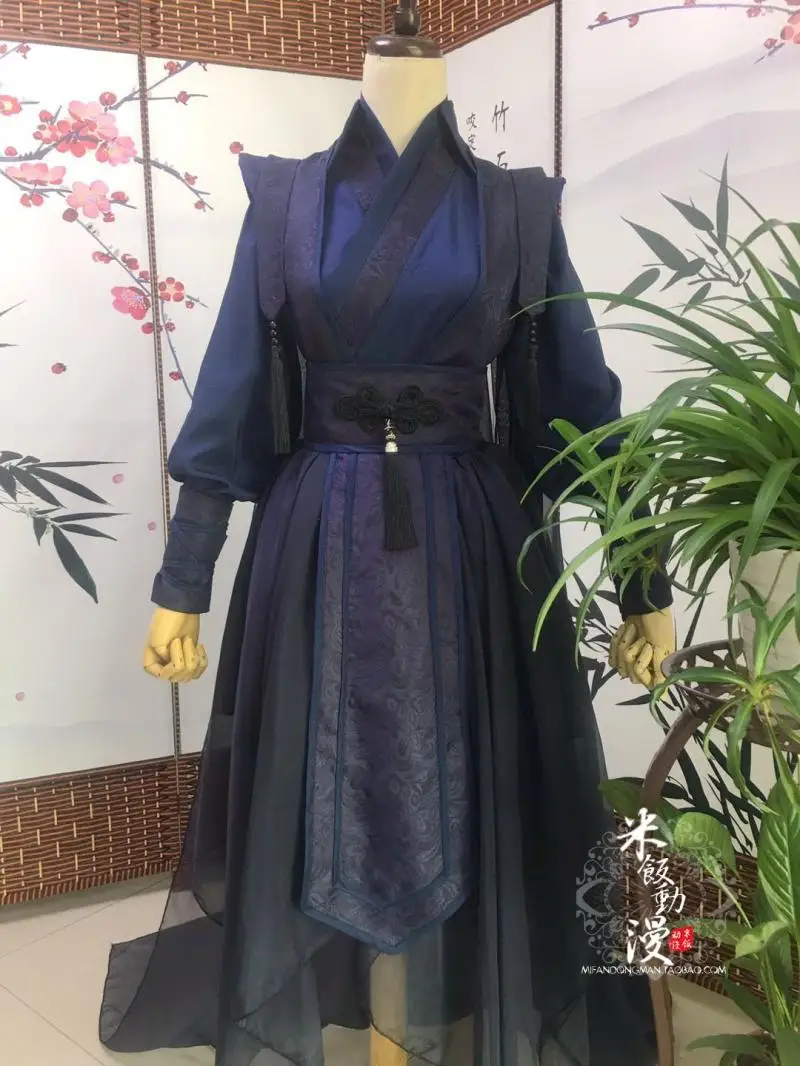 Sha Po Lang Chang Geng Gu Yun костюм для косплея MO DAO ZU SHI аниме Древние китайские мужские и