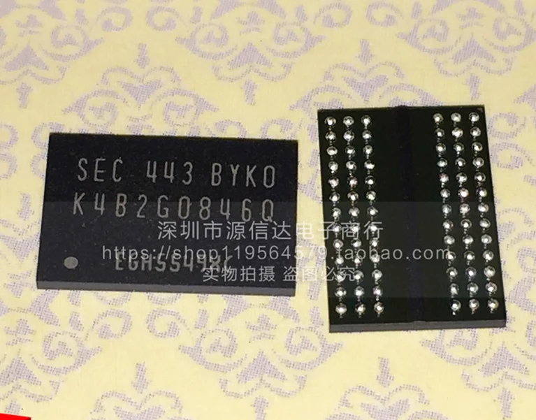 

Mxy новая Оригинальная Φ BGA 2G микросхема памяти K4B2G0846Q BYK0