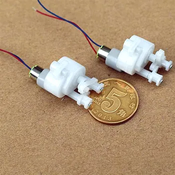 

Mini 610 Coreless Gear Motor Electric DC 6V-12V Small 6mm*10mm Micro Gear Reducer Motor with Swing Arm DIY Hobby Robot Toy Model