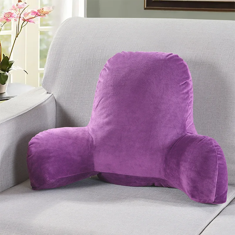 Waist Cushion Arm Support Rest Bed Reading Chair Seat Sofa Lumbar Back Pillow 
