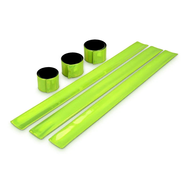 

Reflective Snap Wrist & Ankle Pop Bands Perfect for Walking, Biking, Pets, and Children for Night Safety 6PCS