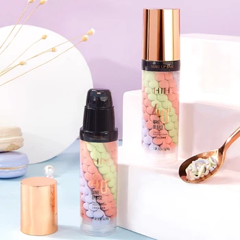 

Three color Rainbow Isolation Cream Concealer Makeup Base Color Correcting Nude Lasting Cover Anti-dark Circles Brighten skin