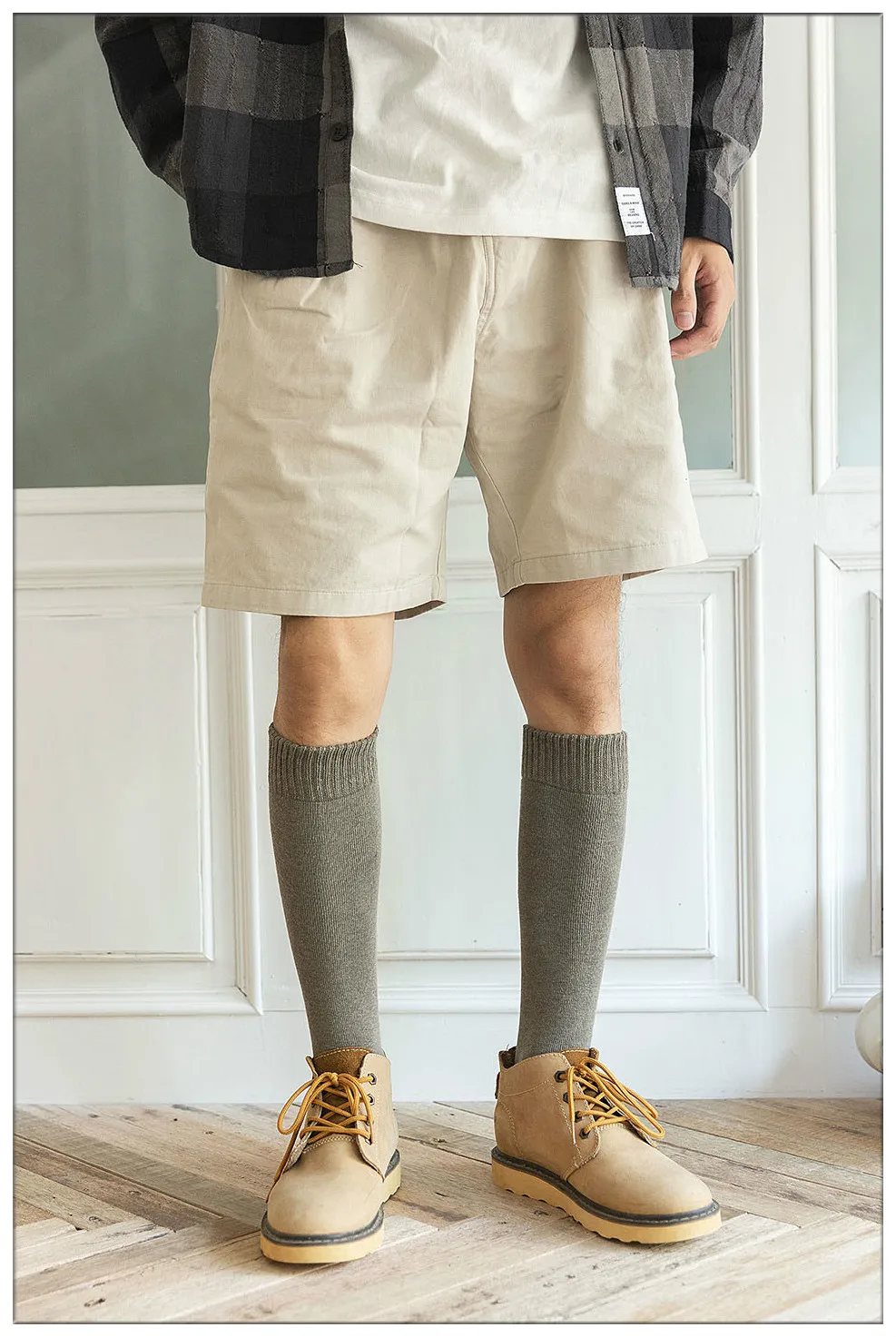 Зимние мужские длинные размера плюс толстые теплые шерстяные носки зимние теплые кашемировые хлопковые носки