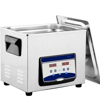 

20L 480W JP-070S Digital Ultrasonic Cleaner Heated Timer Stainless Steel Cleaning Machine Washing Machine (UK Plug White)