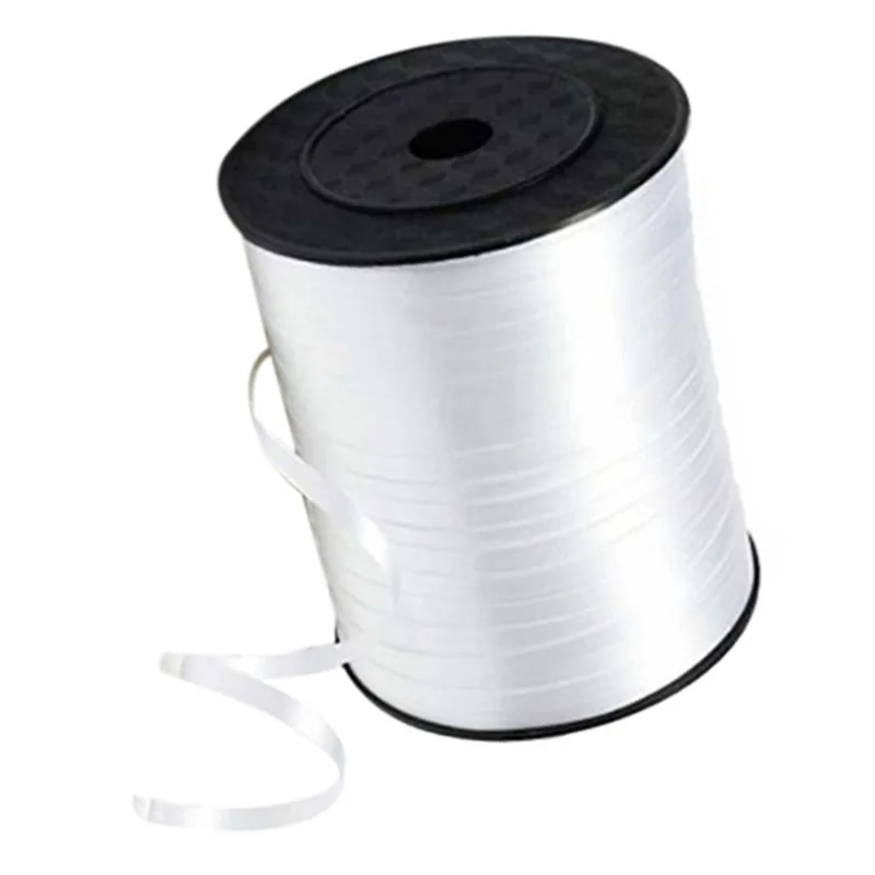 Ribbon Decoration Ribbon Supplies Wrapping Ribbon 1 Roll Balloon Ribbon 225m 5mm for Wedding Party
