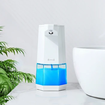 

Japan Quality 350ml Automatic Soap Dispenser Hand Free Touchless Sanitizer Bathroom Dispenser Smart Sensor Liquid Soap Dispenser
